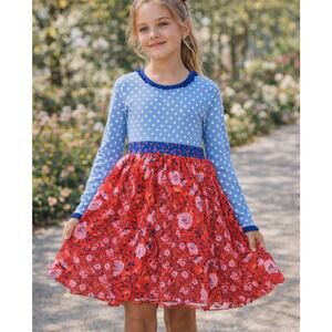 Matilda Jane Nothing But Nice Dress Make Believe Girls Size 8 NWOT